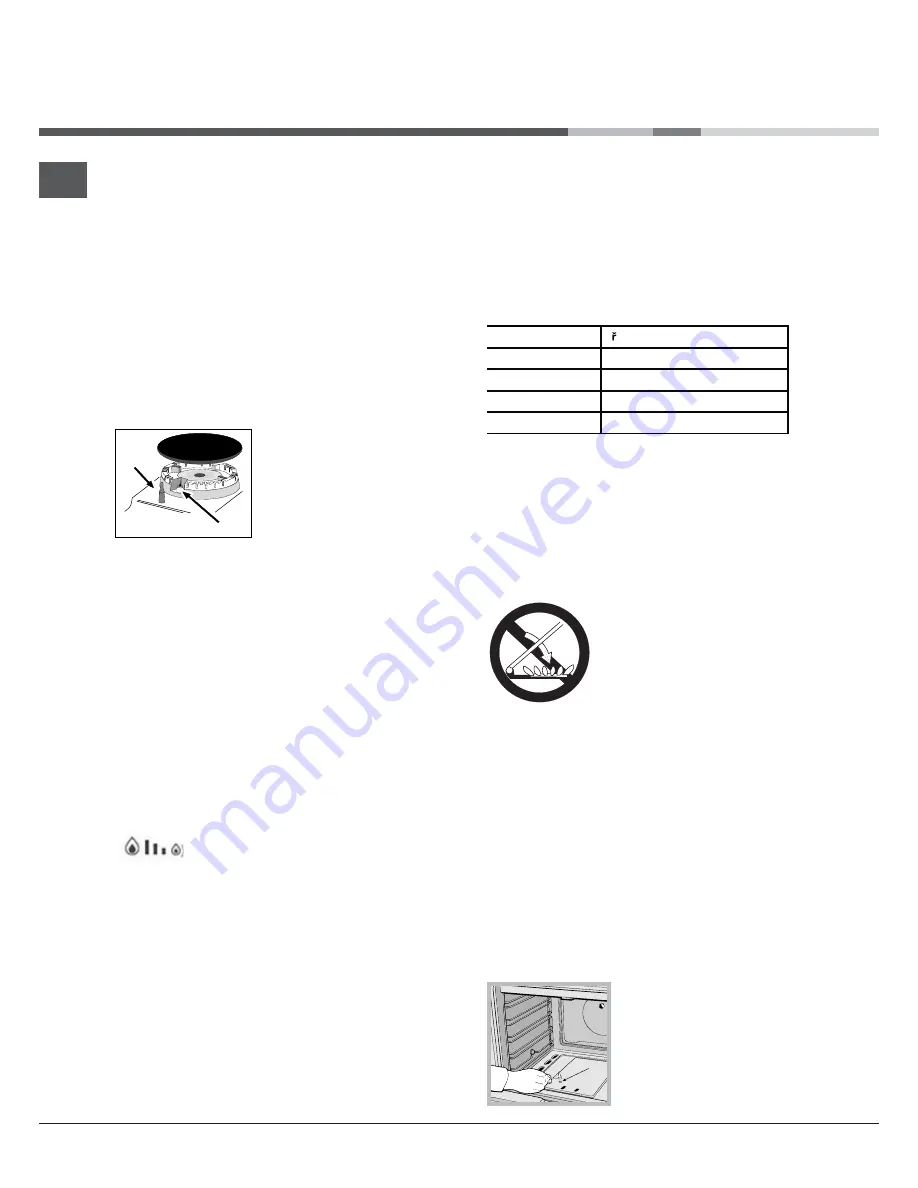 Ariston A6GG1F EX Operating Instructions Manual Download Page 50