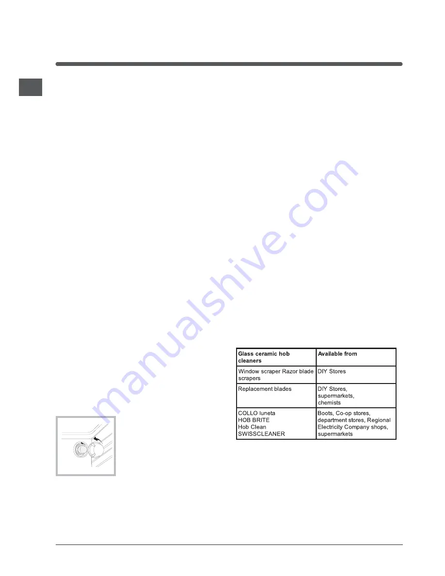 Ariston A6VMH60/ AUS Operating Instructions Manual Download Page 12