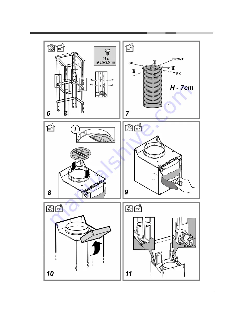 Ariston AIF 9.7F AB X Instructions For Use Manual Download Page 4