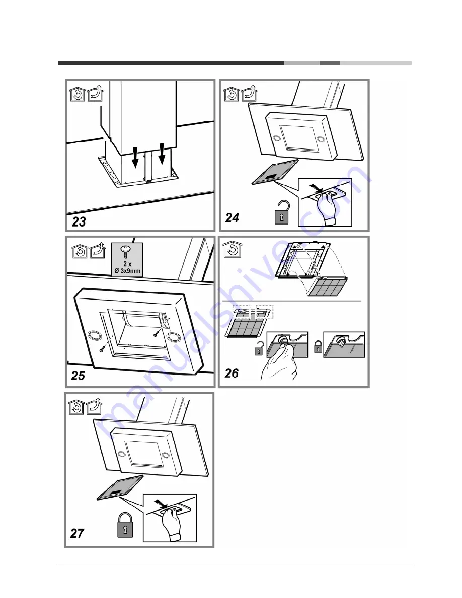 Ariston AIF 9.7F AB X Instructions For Use Manual Download Page 10