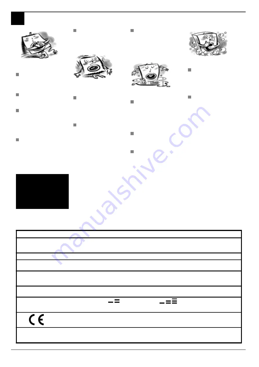 Ariston ALDS 120 Instructions For Installation And Use Manual Download Page 40