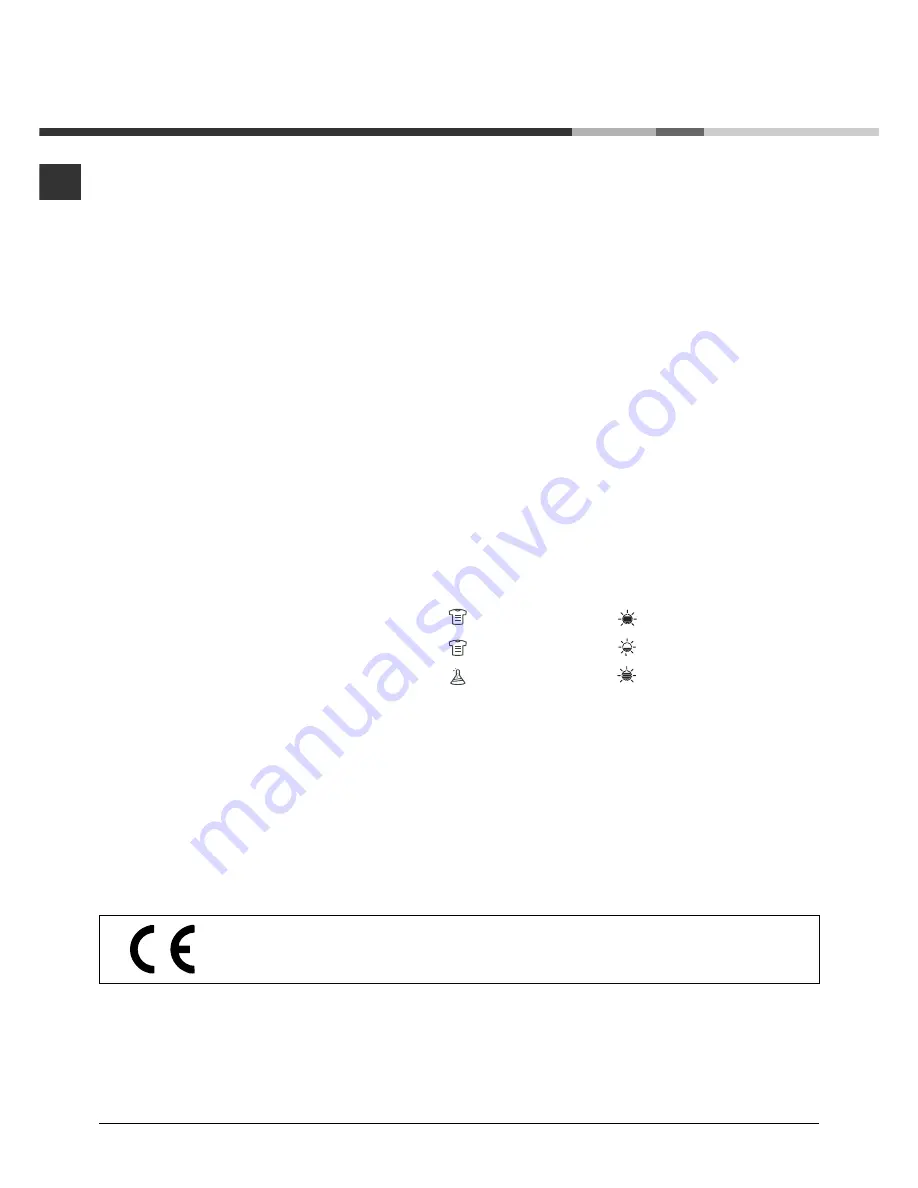 Ariston AQCF 852 B U Instruction Booklet Download Page 36