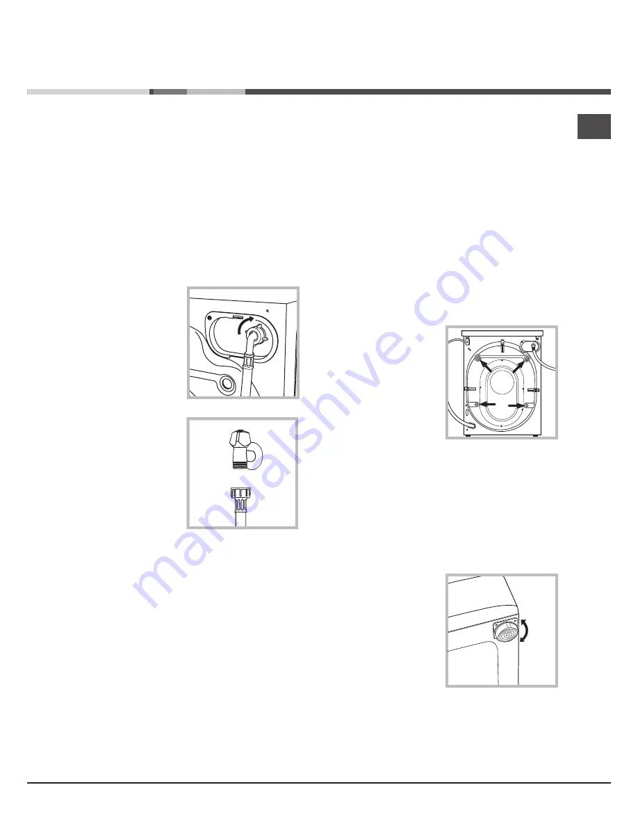 Ariston AQUALTIS AQ92F 297 Instructions For Installation And Use Manual Download Page 44