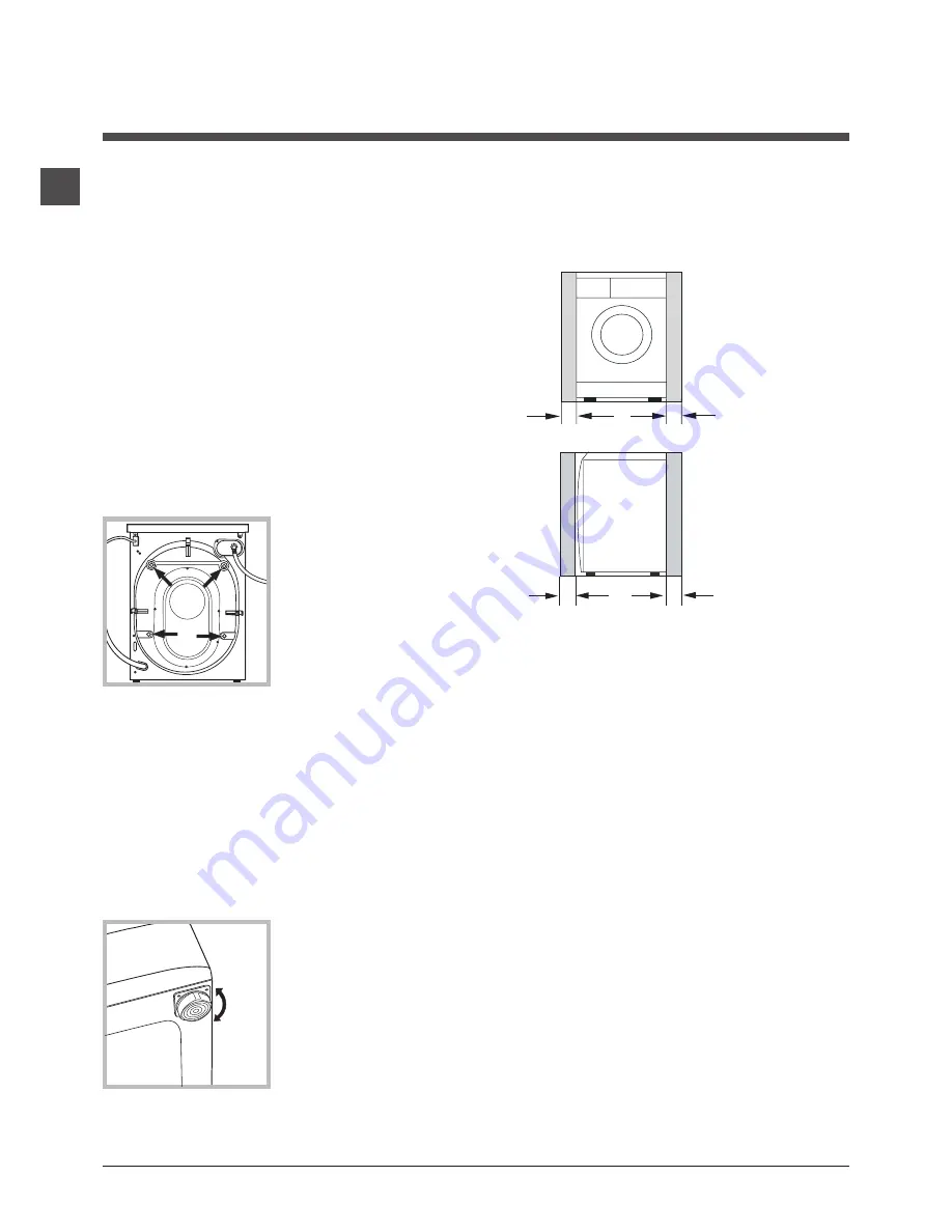 Ariston ARXL 129 W SP Instructions For Use Manual Download Page 4