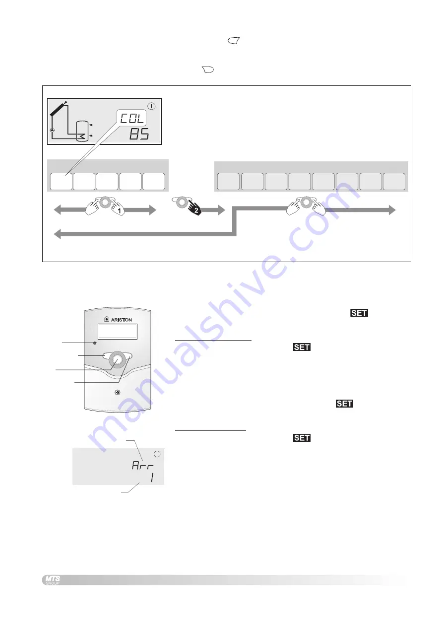 Ariston AST 100 Installation, Commissioning And User Instructions Download Page 14