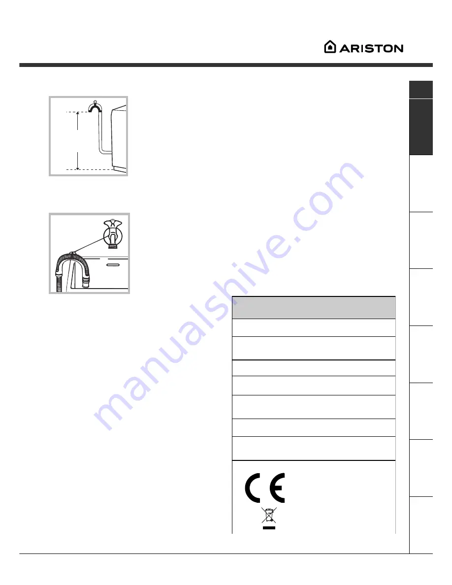 Ariston AVTF 109 (Russian) Инструкция Для Использовальния Download Page 27