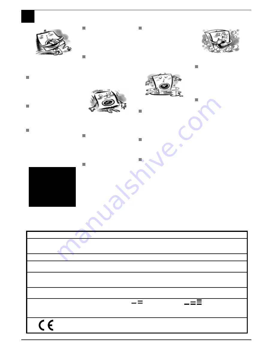 Ariston AXD 100 Instructions For Installation And Use Manual Download Page 54