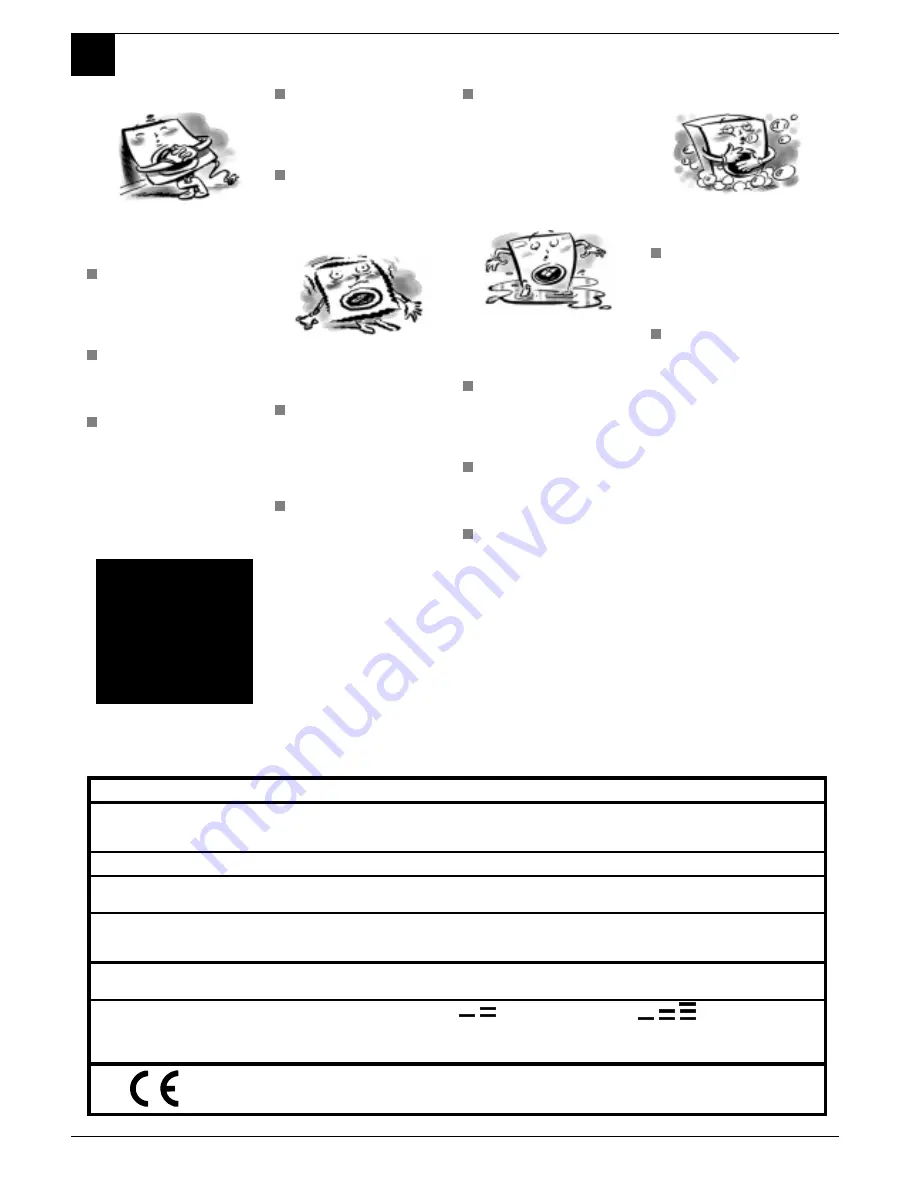 Ariston AXD 100 Instructions For Installation And Use Manual Download Page 68