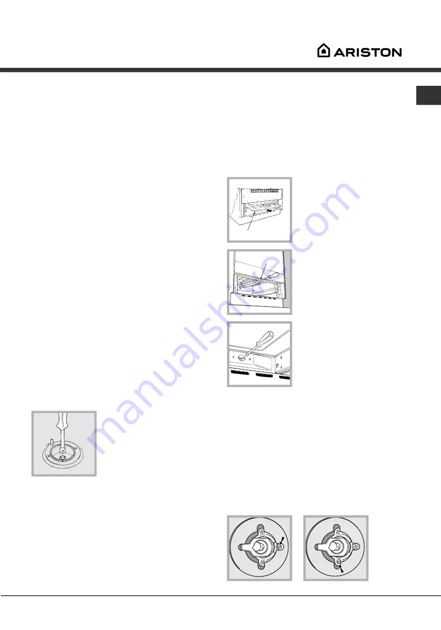 Ariston C 34S G1 R Operating Instructions Manual Download Page 50