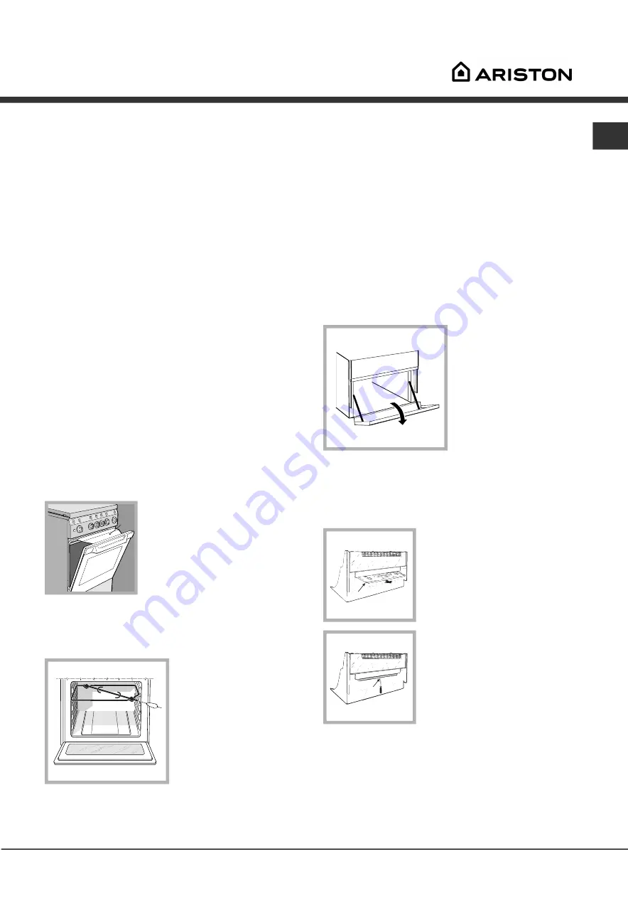 Ariston C 34S G1 R Operating Instructions Manual Download Page 54