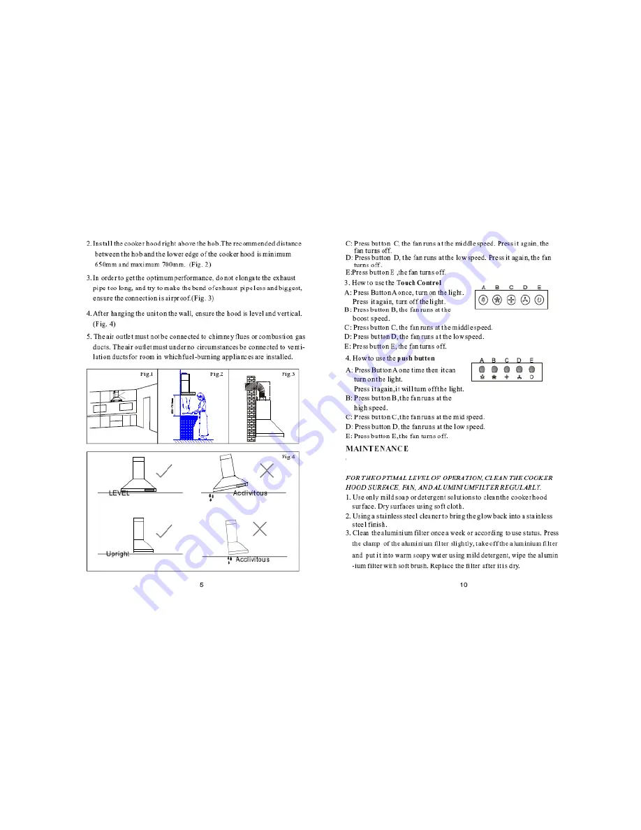 Ariston CAR91IX User Manual Download Page 7