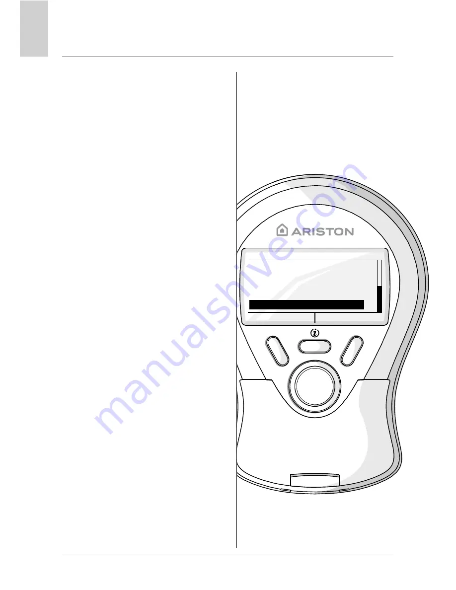 Ariston CLIMA MANAGER Скачать руководство пользователя страница 98