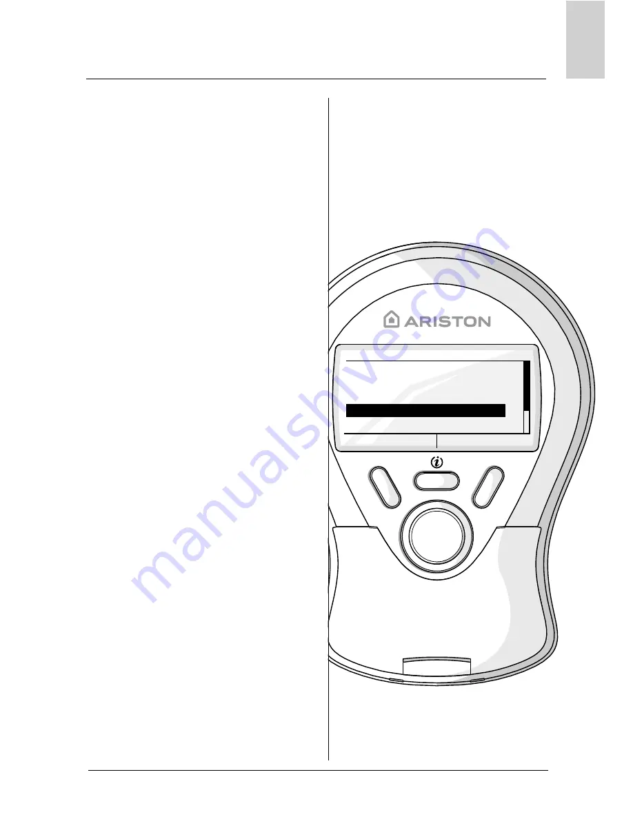 Ariston CLIMA MANAGER Operating Instructions Manual Download Page 149