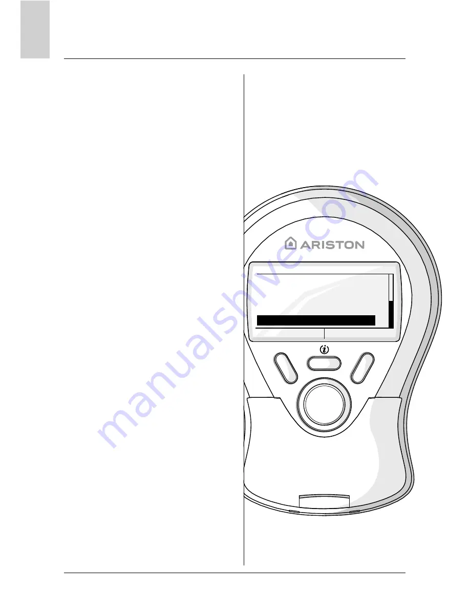 Ariston CLIMA MANAGER Operating Instructions Manual Download Page 182