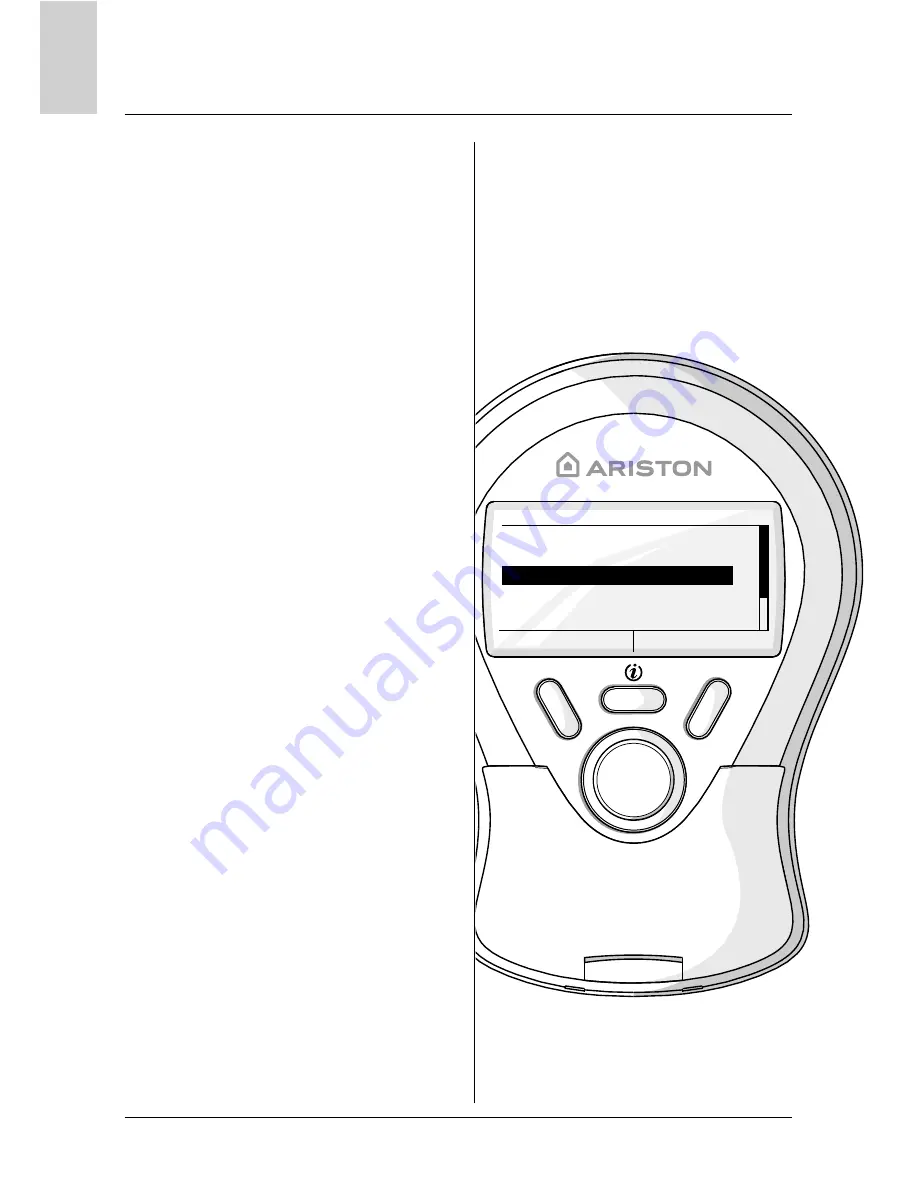 Ariston CLIMA MANAGER Скачать руководство пользователя страница 188