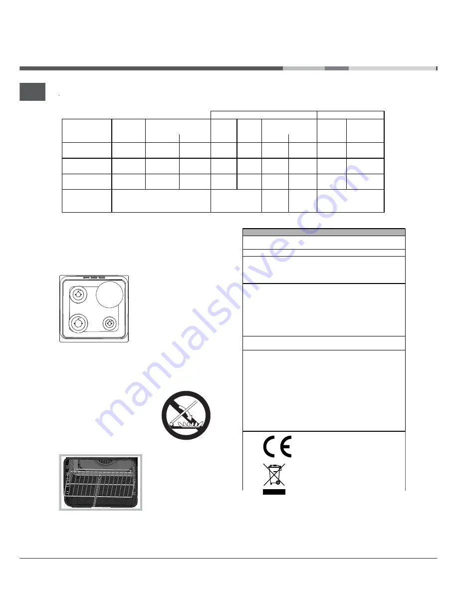 Ariston CX61SP6 T S Operating Instructions Manual Download Page 10