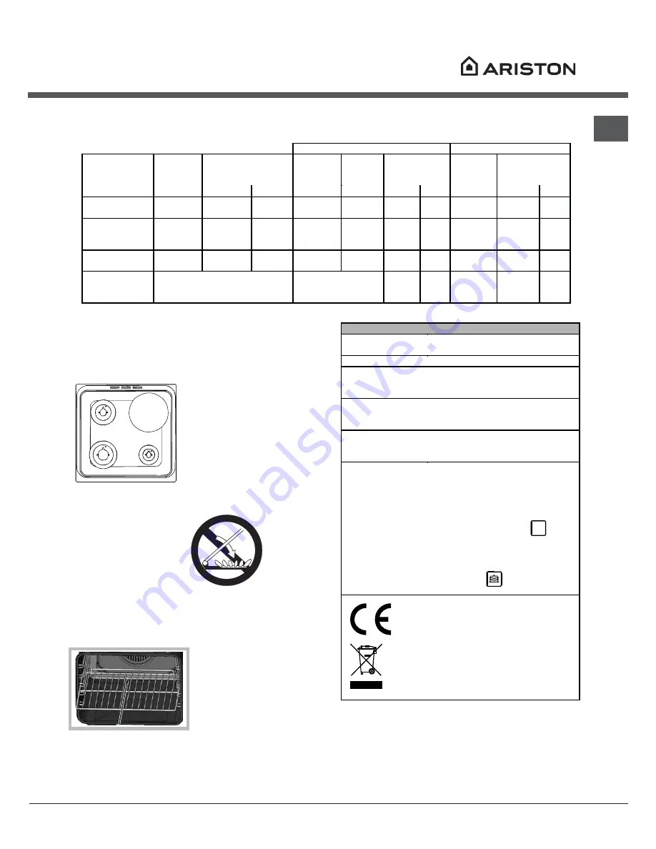 Ariston CX61SP6 T S Operating Instructions Manual Download Page 21