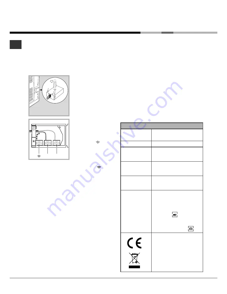 Ariston F 60.1 Operating Instructions Manual Download Page 44