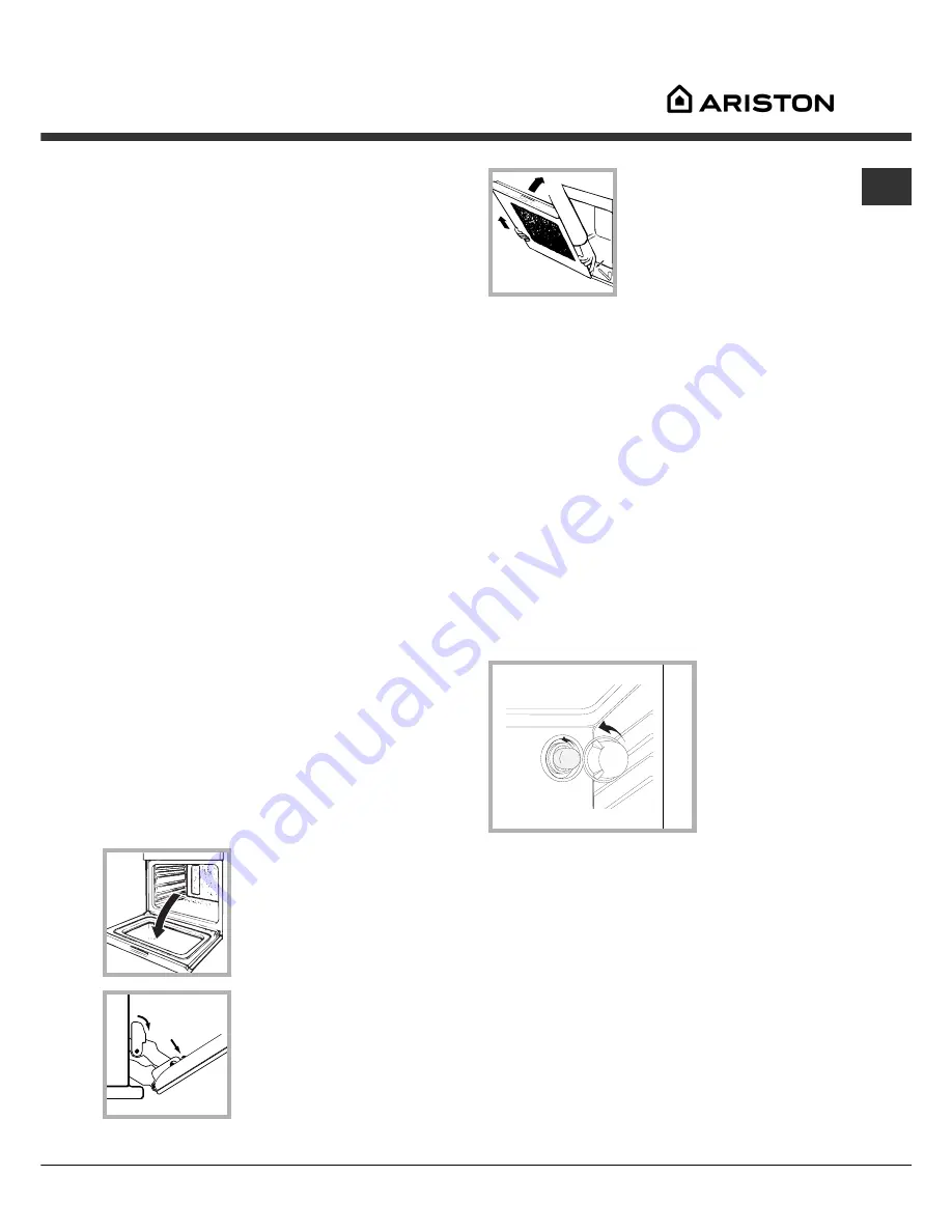 Ariston F 87 V.1 Operating Instructions Manual Download Page 71