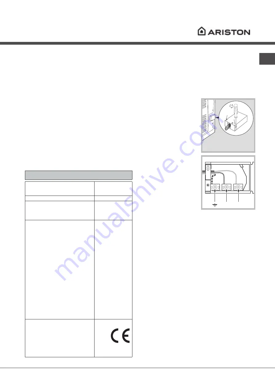 Ariston FC 52 C.2 Operating Instructions Manual Download Page 69