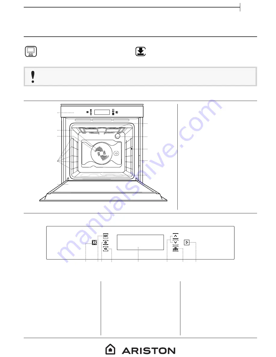 Ariston FI7 891 SP IX HA Скачать руководство пользователя страница 1