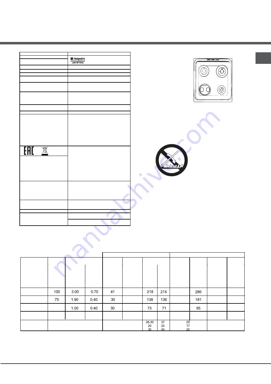 Ariston H6TMH4AF Скачать руководство пользователя страница 23