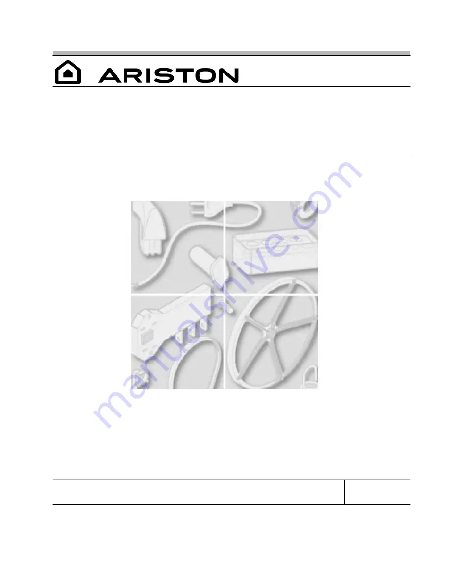 Ariston L 63 Repair Manual Download Page 1