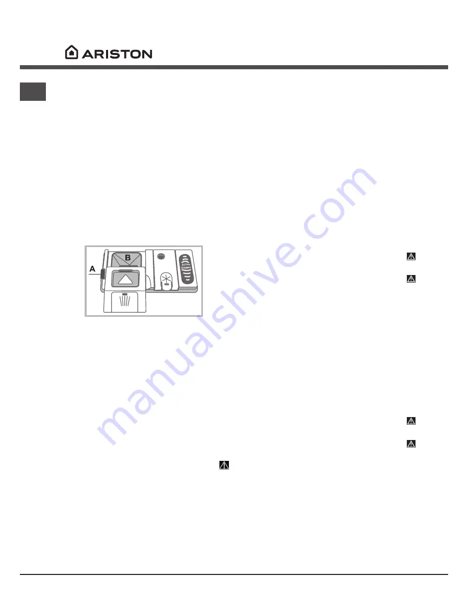 Ariston LFB 5B010 Operating Instructions Manual Download Page 36