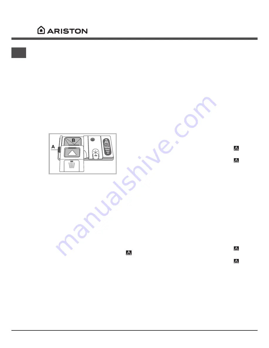 Ariston LFB 5B010 Operating Instructions Manual Download Page 50