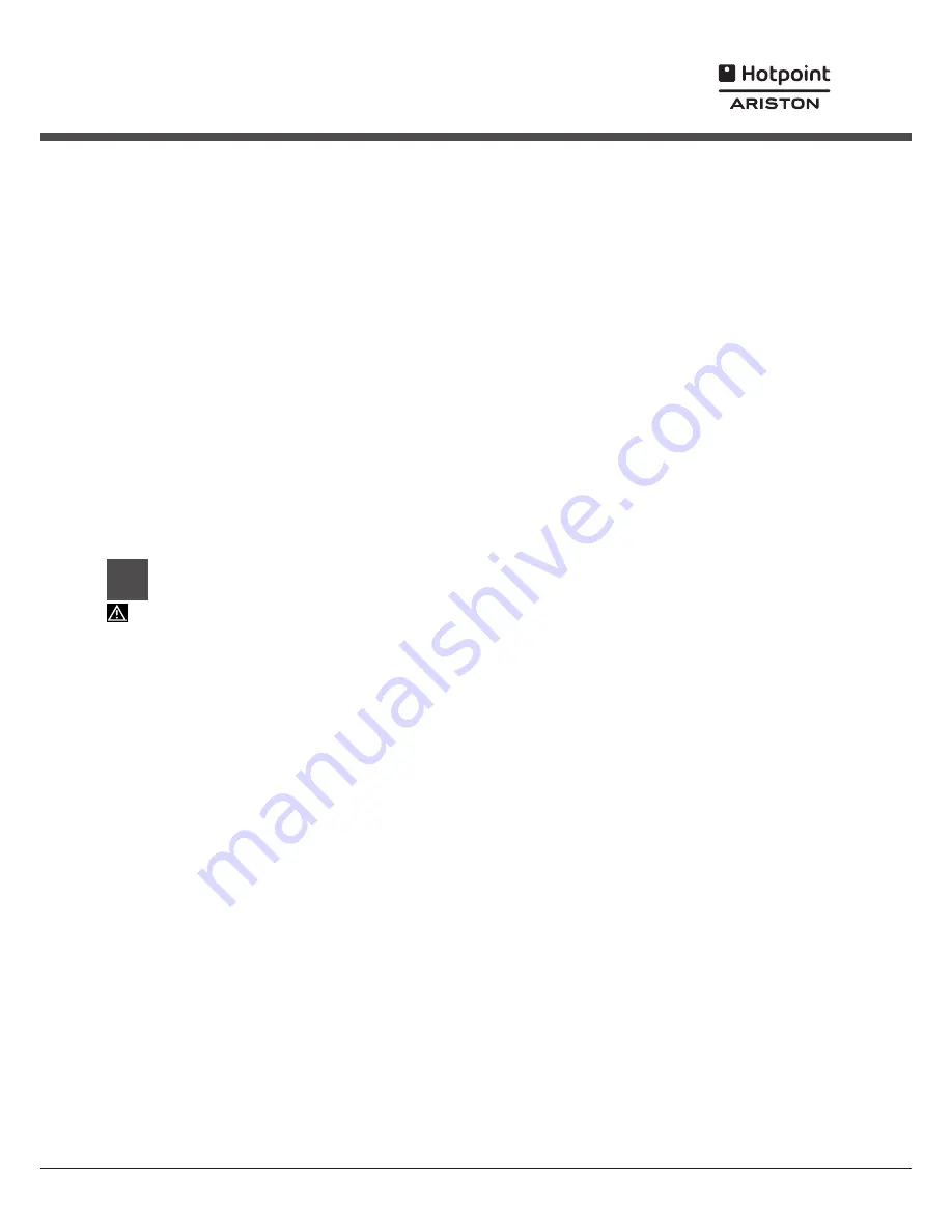 Ariston LFD 11m132 Operating Instructions Manual Download Page 3