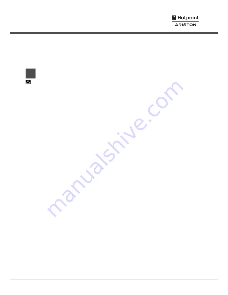 Ariston LFD 11m132 Operating Instructions Manual Download Page 7