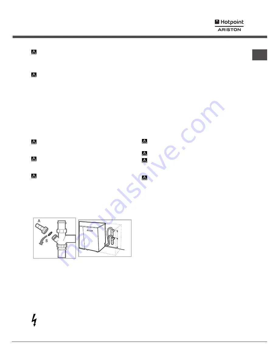 Ariston LFD 11m132 Operating Instructions Manual Download Page 69