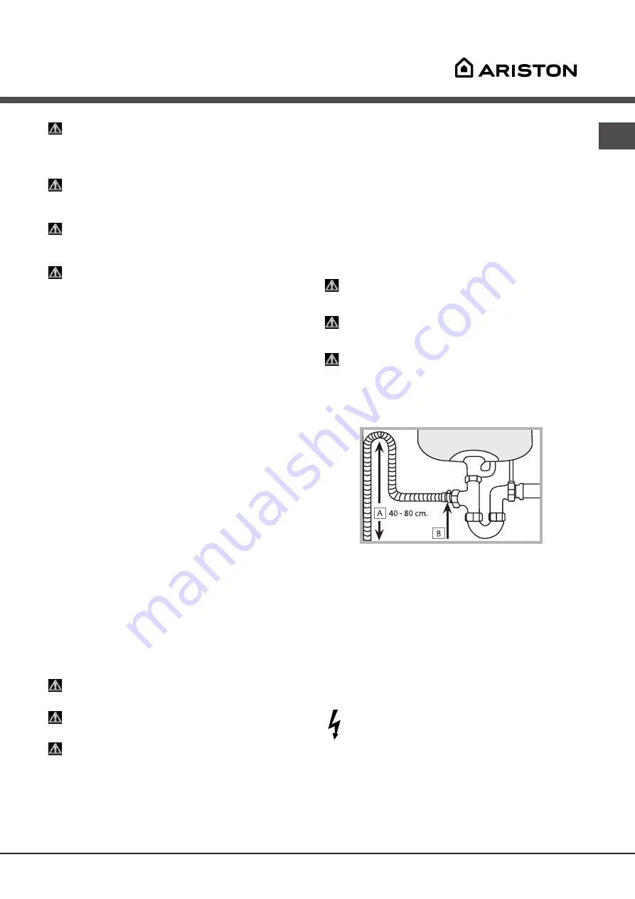 Ariston LFT 2284 Скачать руководство пользователя страница 27