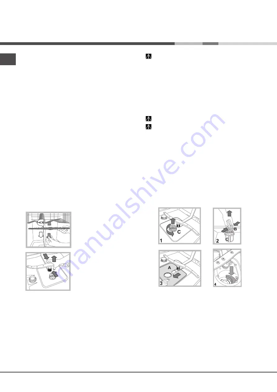 Ariston LFT 2284 Operating Instructions Manual Download Page 46