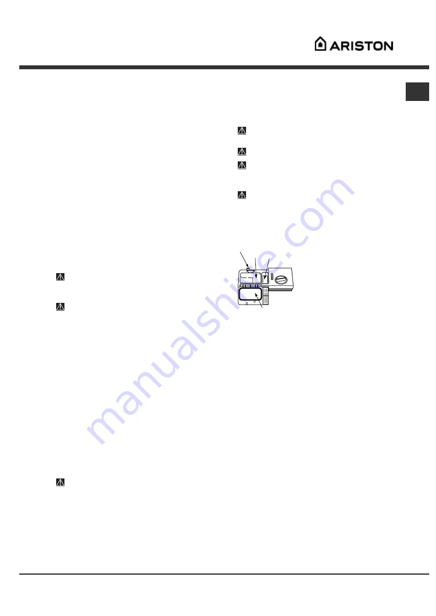 Ariston LFZ 3284 Operating Instructions Manual Download Page 7