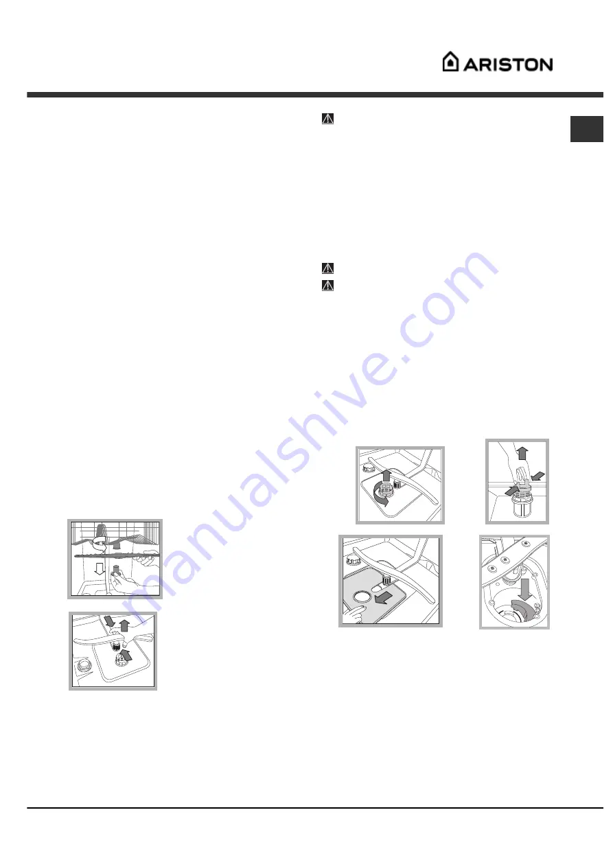 Ariston LFZ 3284 Operating Instructions Manual Download Page 11