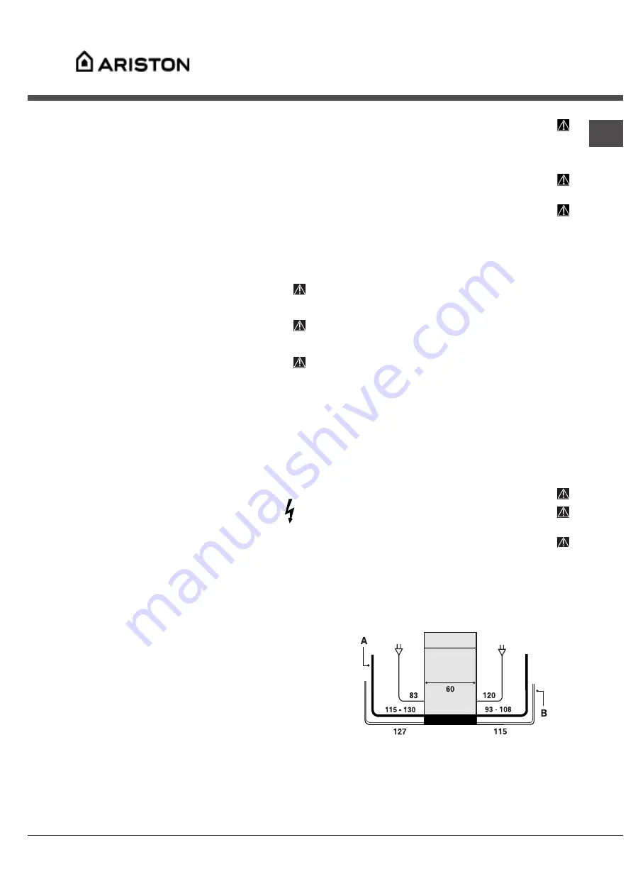 Ariston LFZ 3284 Operating Instructions Manual Download Page 15