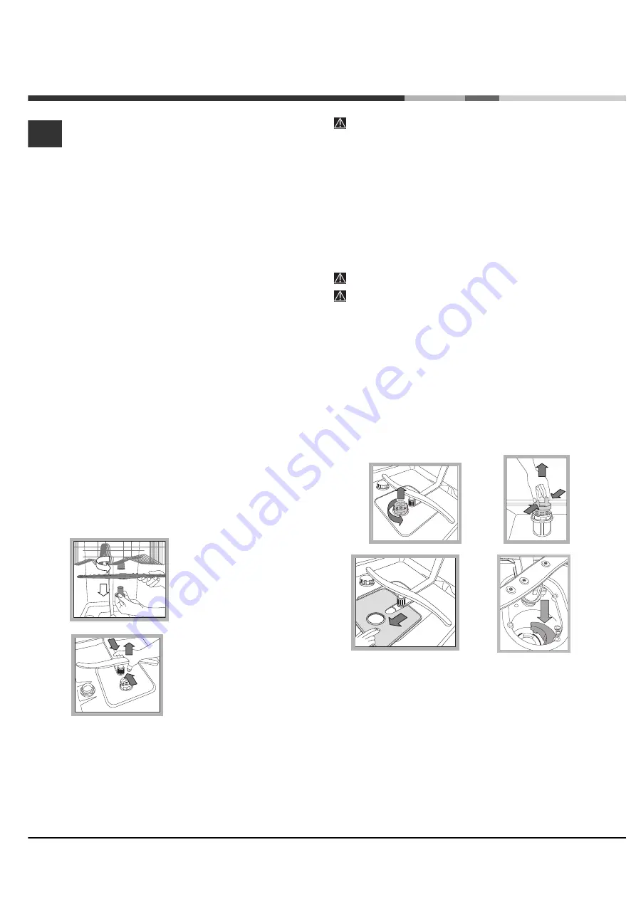 Ariston LFZ 338 Operating Instructions Manual Download Page 10