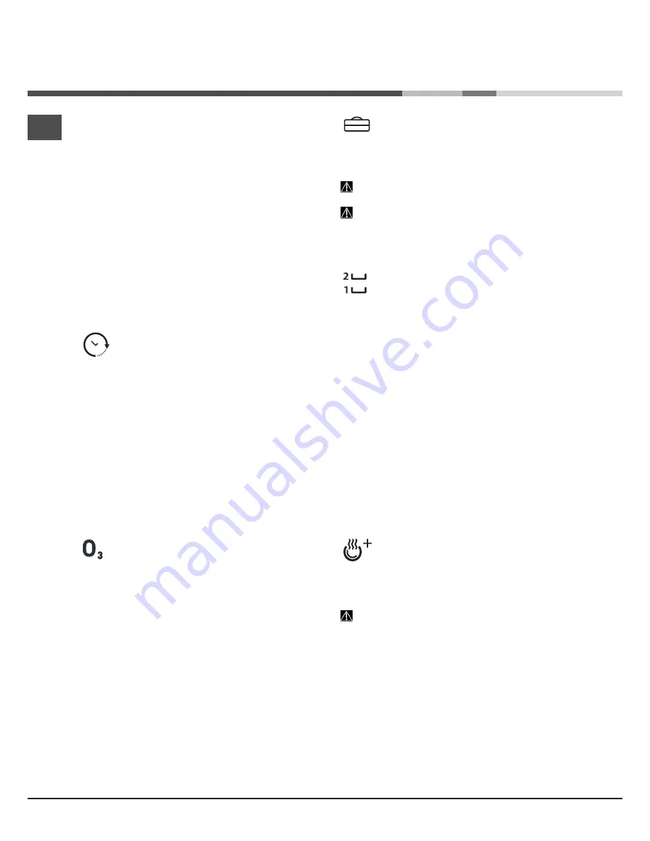 Ariston LTF 11H132 Operating Instructions Manual Download Page 24