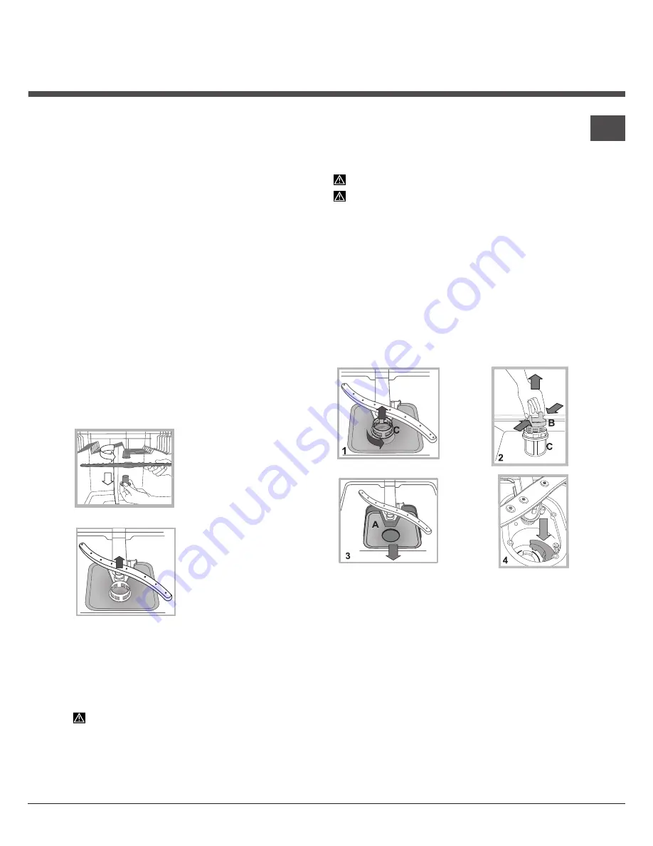 Ariston LTF 11H132 Operating Instructions Manual Download Page 53