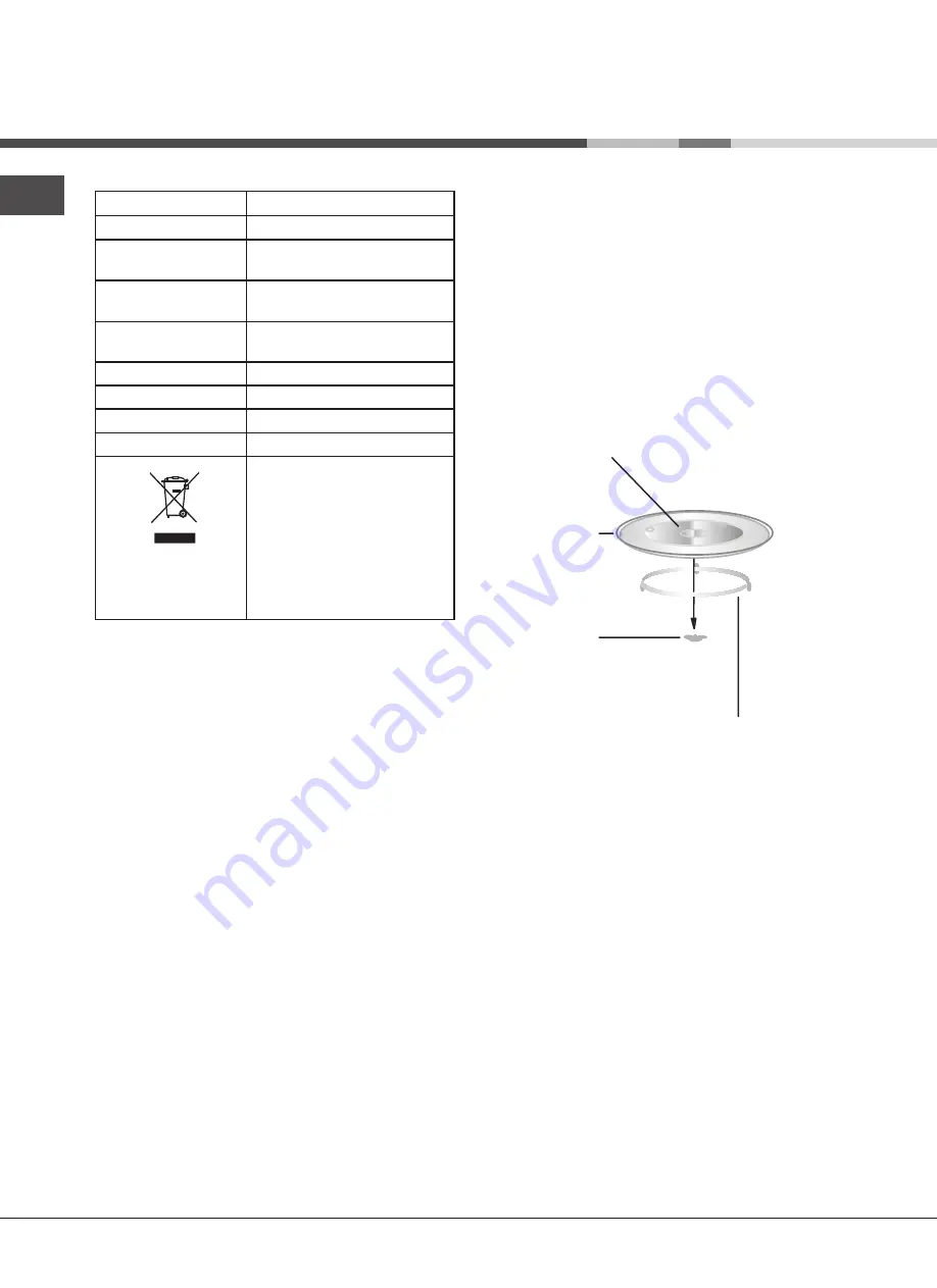 Ariston MWA 222.1 X Instructions For Use Manual Download Page 6