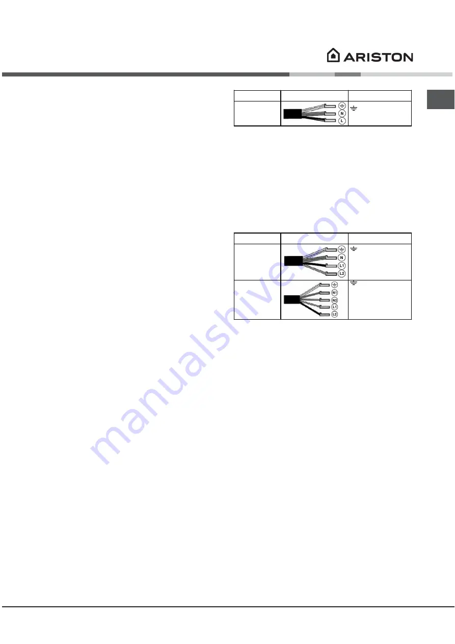 Ariston NIC 641 B Operating Instructions Manual Download Page 26