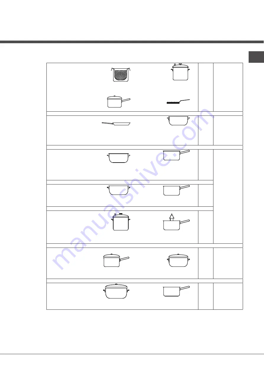 Ariston NIC 641 B Operating Instructions Manual Download Page 50