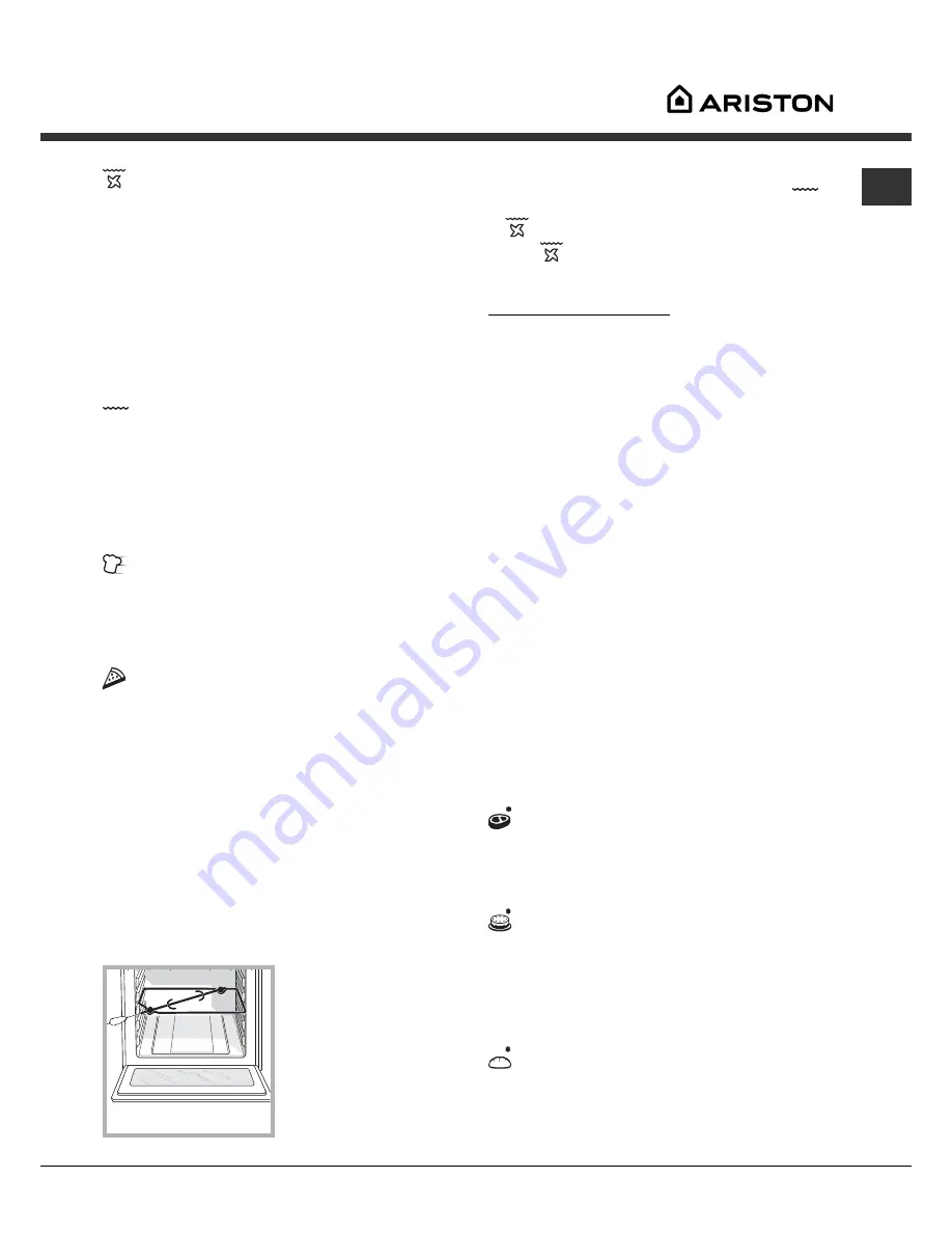 Ariston OK 89ED 60HZ Operating Instructions Manual Download Page 9