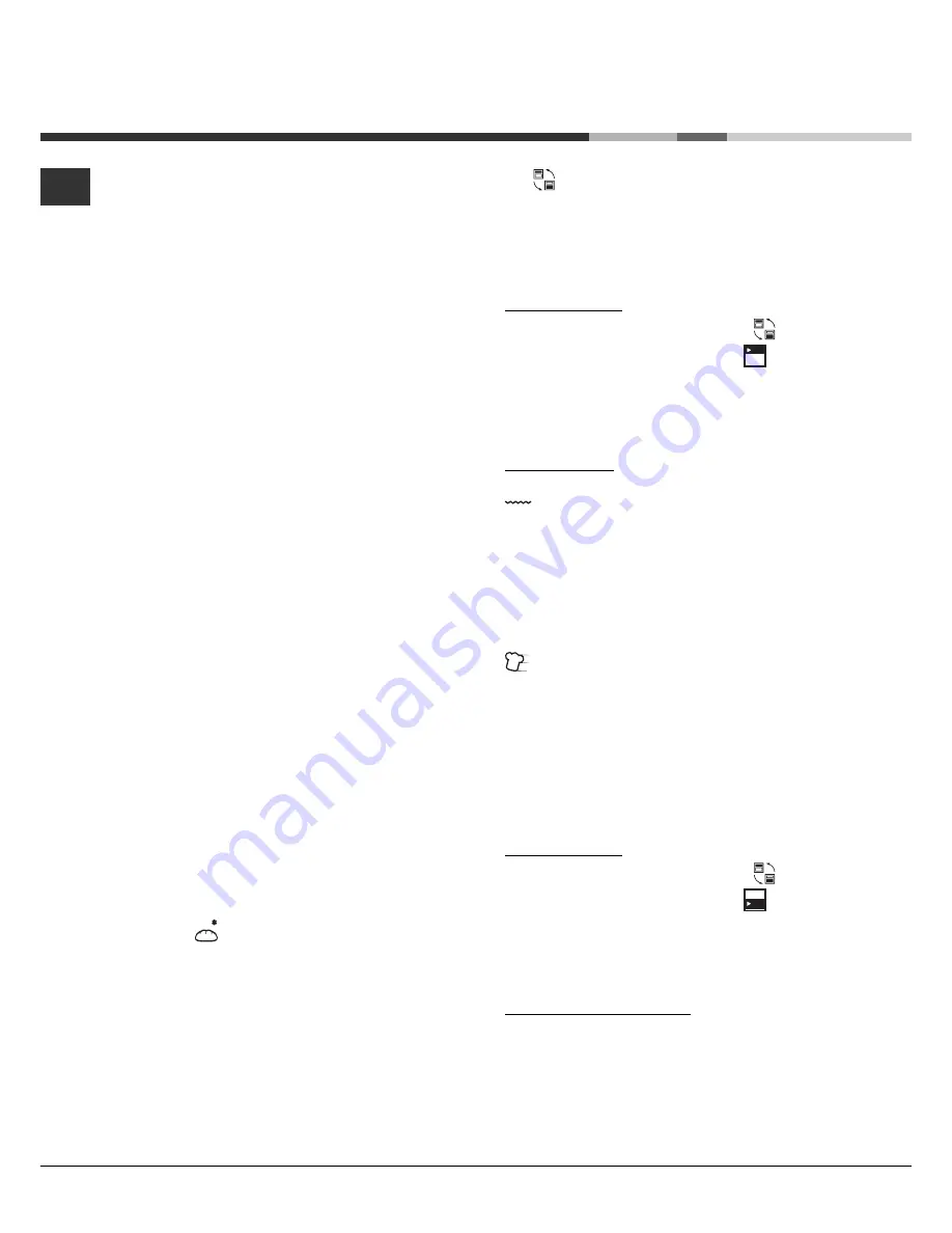 Ariston OK 89ED 60HZ Operating Instructions Manual Download Page 10