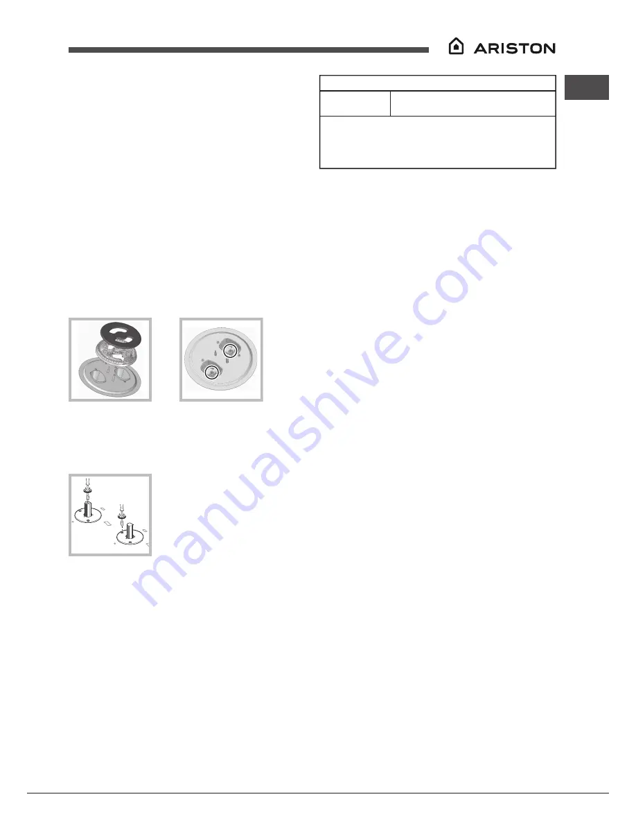 Ariston PKL 751 A Operating Instructions Manual Download Page 17