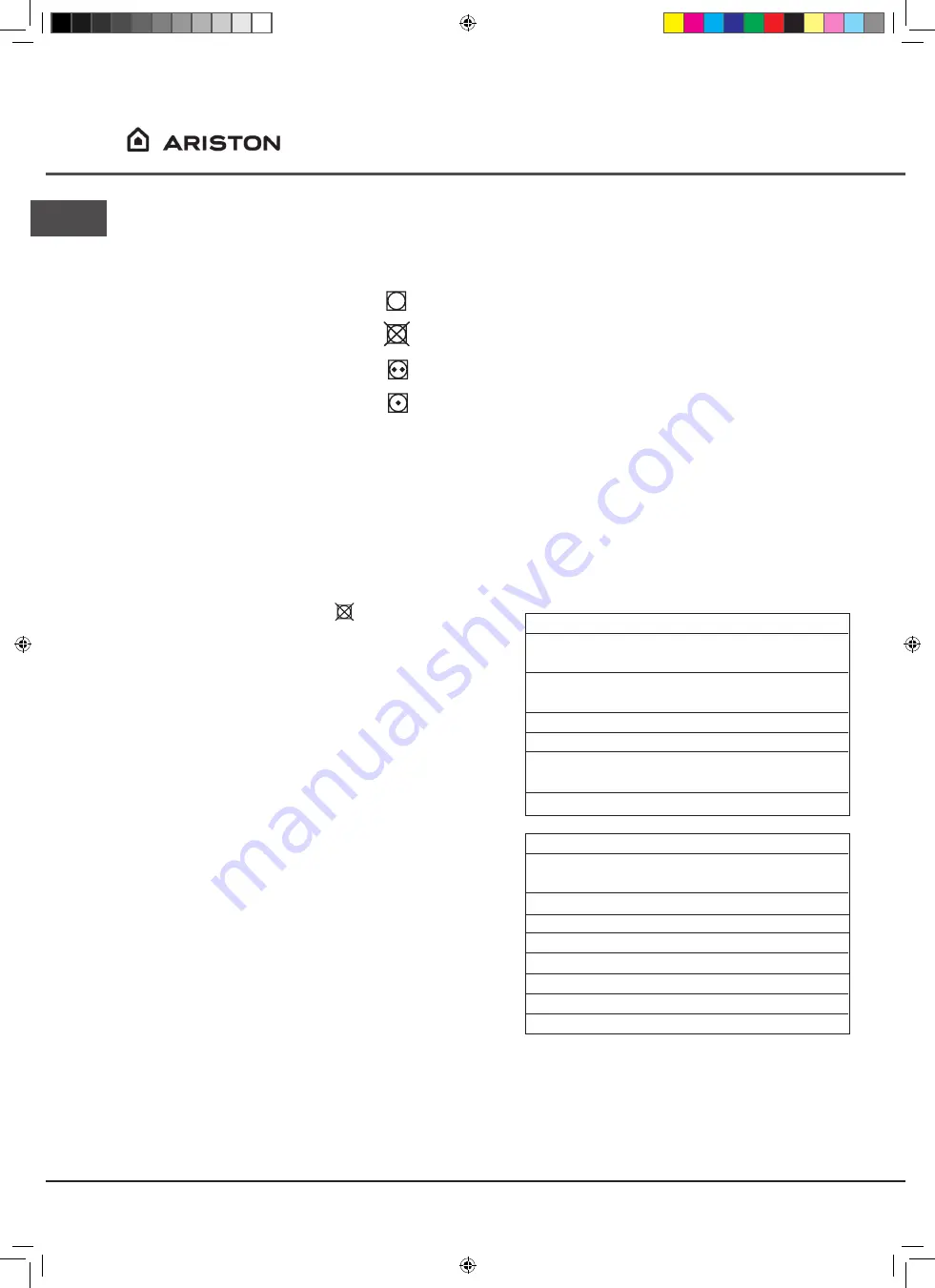 Ariston TCM80C Instruction Booklet Download Page 66