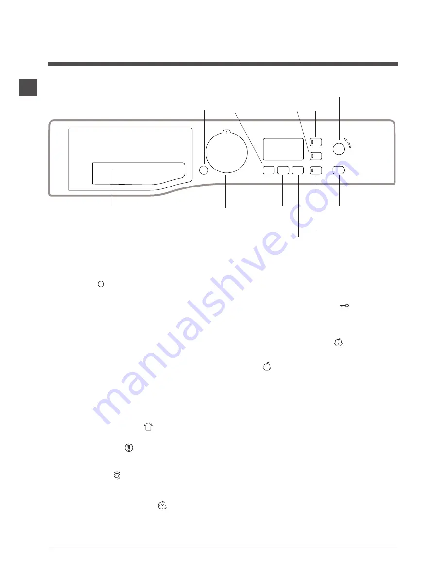 Ariston WMG 1022 Instructions For Use Manual Download Page 16