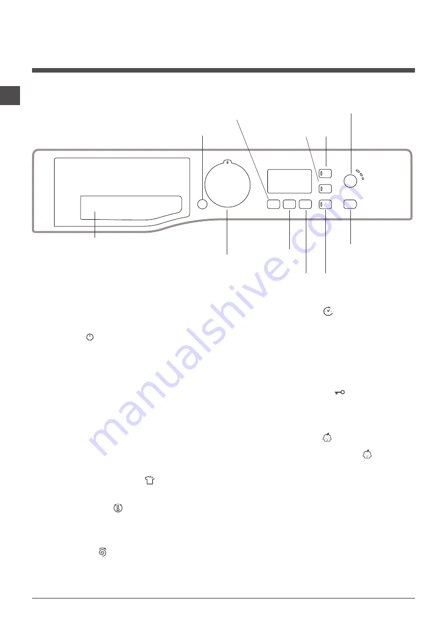 Ariston WMG 720 Скачать руководство пользователя страница 22