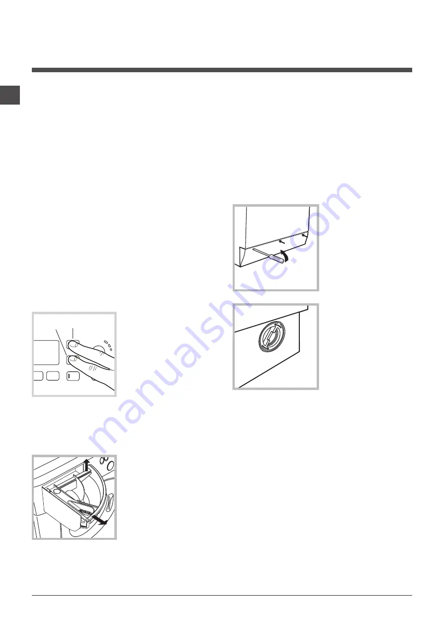 Ariston WMG 720 Instructions For Use Manual Download Page 34